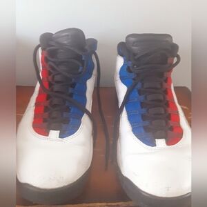 Air Jordan X White University Red Russell Westbrook Basketball Sneaker 13